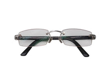 Load image into Gallery viewer, Cartier カルティエ メガネ リムレス フチなし 度入り 4639704 フランス製 プラスチック メタル ブラック □20 美品 中古 4c070613