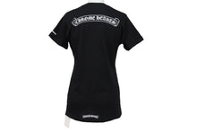 Load image into Gallery viewer, 新品未使用 Chrome hearts クロムハーツ 半袖 V ネックシャツ サイズM コットン ブラック 中古 4c070764
