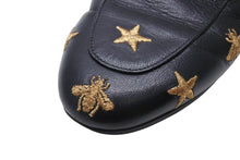 Load image into Gallery viewer, GUCCI グッチ サンダル ホースビット Horsebit ミュール レザー ブラック ゴールド金具 美品 中古 4c070799