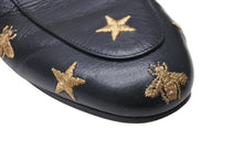 Load image into Gallery viewer, GUCCI グッチ サンダル ホースビット Horsebit ミュール レザー ブラック ゴールド金具 美品 中古 4c070799