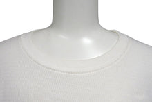 Load image into Gallery viewer, CHROME HEARTS クロムハーツ 長袖Tシャツ サイズS サーマル クロスパッチ レディース レザー コットン ホワイト 美品 中古 4c070849