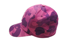 Load image into Gallery viewer, 極美品 A BATHING APE アベイシング エイプ キャップ レッドソックスコラボ サイズ L パープル 中古 4c070859