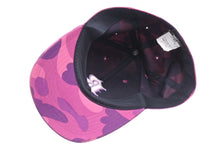 Load image into Gallery viewer, 極美品 A BATHING APE アベイシング エイプ キャップ レッドソックスコラボ サイズ L パープル 中古 4c070859