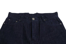 Load image into Gallery viewer, 極美品 CHROME HEARTS クロムハーツ フレアニー デニムパンツ サイズ37R クロスボール インディゴブルー コットン シルバ−925 中古 4c070867