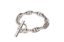 Load image into Gallery viewer, HERMES エルメス Chaine d'Ancre シェーヌダンクルGM ブレスレット 13コマ SV925 70.5g 美品 中古 4c070889