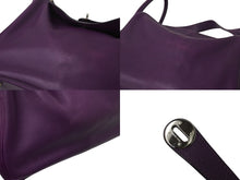 Load image into Gallery viewer, エルメス 2WAYバッグ リンディ30 アネモネ エバーカラー ◽︎R刻印 パープル シルバー金具 美品 中古 4c070892