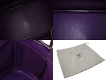 Load image into Gallery viewer, エルメス 2WAYバッグ リンディ30 アネモネ エバーカラー ◽︎R刻印 パープル シルバー金具 美品 中古 4c070892