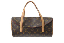 Load image into Gallery viewer, 極美品 LOUIS VUITTON ルイヴィトン モノグラム ソナチネ ハンドバッグ M51902 ロゴ ブラウン 中古 4c070894
