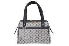 Load image into Gallery viewer, LOUIS VUITTON ルイヴィトン ジョセフィーヌPM ハンドバッグ M92214 モノグラム ミニ ネイビー グレー 美品 中古 4c070899