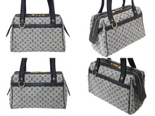 Load image into Gallery viewer, LOUIS VUITTON ルイヴィトン ジョセフィーヌPM ハンドバッグ M92214 モノグラム ミニ ネイビー グレー 美品 中古 4c070899