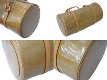 Load image into Gallery viewer, LOUIS VUITTON ルイヴィトン ベッドフォード ハンドバッグ M91329 モノグラムヴェルニ 筒型 ゴールド金具 ブラウン 美品 中古 4c070908