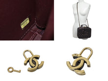Load image into Gallery viewer, 極美品 CHANEL シャネル マトラッセ 2WAY バニティ チェーンショルダー ハンドバッグ キャビアスキン ボルドー 26番台 中古 4c070927