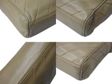 Load image into Gallery viewer, CHANEL シャネル ショルダーバッグ 3番台 ココマーク フリンジ ステッチ ベージュ レザー ゴールド金具 美品 中古 4c070936