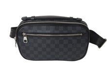 Load image into Gallery viewer, 極美品 LOUIS VUITTON ルイヴィトン Damier Graphite ダミエ・グラフィット Ambler アンブレール ボディバッグ N41289 ICチップ 中古 4c070955