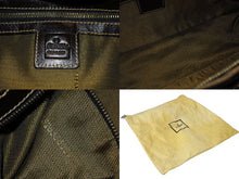 Load image into Gallery viewer, FENDI フェンディ マンマバケット ワンショルダーバッグ ズッカ柄 ブラウン キャンバス レザー ゴールド金具 美品 中古 4c070960