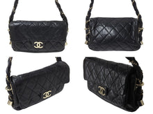 Load image into Gallery viewer, 極美品 CHANEL シャネル ウルトラステッチ ハンドバッグ ワンショルダーバッグ ブラック ラムスキン 11番台 ココマーク ゴールド金具 美品 中古 4c070964