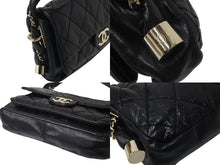 Load image into Gallery viewer, 極美品 CHANEL シャネル ウルトラステッチ ハンドバッグ ワンショルダーバッグ ブラック ラムスキン 11番台 ココマーク ゴールド金具 美品 中古 4c070964