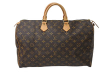 Load image into Gallery viewer, LOUIS VUITTON ルイヴィトン スピーディ40 ハンドバッグ M41522 モノグラム PVCコーティング ブラウン 美品 中古 4c070990
