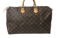 Load image into Gallery viewer, LOUIS VUITTON ルイヴィトン スピーディ40 ハンドバッグ M41522 モノグラム PVCコーティング ブラウン 美品 中古 4c070990