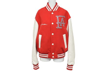 Load image into Gallery viewer, 新品同様 LOUIS VUITTON ルイヴィトン ミックスレザーバーシティブルゾン 24SS RM241 BQV HQL87E ラインストーン パール 46 中古 4c070995