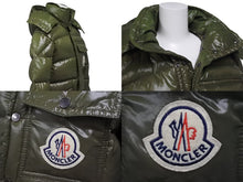 Load image into Gallery viewer, MONCLER モンクレール K2 DOWN JACKET ダウンジャケット Z7HJ365 ナイロン カーキ サイズ0 美品 中古 4c070998