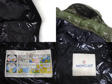 Load image into Gallery viewer, MONCLER モンクレール K2 DOWN JACKET ダウンジャケット Z7HJ365 ナイロン カーキ サイズ0 美品 中古 4c070998