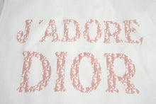 Load image into Gallery viewer, 極美品 Christian Dior クリスチャンディオール J'ADORE ジャドール タンクトップ 2E12155300 サイズ38 ホワイト ピンク 中古 4c071008
