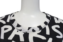 Load image into Gallery viewer, LOUIS VUITTON ルイヴィトン 半袖Tシャツ RM091S サイズL モノグラム グラフィティ ブラック ホワイト 美品 中古 4c071018
