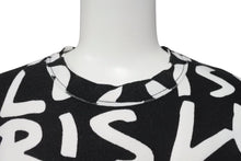 Load image into Gallery viewer, LOUIS VUITTON ルイヴィトン 半袖Tシャツ RM091S サイズXXS モノグラム グラフィティ ブラック ホワイト 美品 中古 4c071019