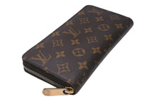 Load image into Gallery viewer, LOUIS VUITTON ルイヴィトン モノグラム ジッピーウォレット M60017 長財布 財布 ブラウン系 ゴールド金具 美品 中古 4c071035