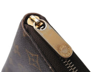 Load image into Gallery viewer, LOUIS VUITTON ルイヴィトン モノグラム ジッピーウォレット M60017 長財布 財布 ブラウン系 ゴールド金具 美品 中古 4c071035