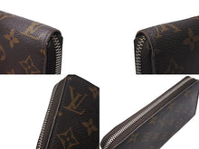Load image into Gallery viewer, LOUIS VUITTON ルイヴィトン モノグラム ジッピーウォレット M60017 長財布 財布 ブラウン系 ゴールド金具 美品 中古 4c071035