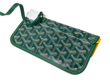 Load image into Gallery viewer, 新品未使用 GOYARD ゴヤール サンルイPM バッグ トートバッグ STLOUIPMLTY09CL09P PVC レザー ヘリンボーン グリーン 中古 4c071039