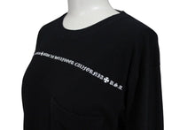 Load image into Gallery viewer, CHROME HEARTS クロムハーツ 長袖Tシャツ CHクロス トップス コットン ブラック サイズS 美品 中古 4c071065