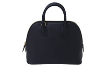 Load image into Gallery viewer, 新品未使用 HERMES エルメス ミニボリード1923 2WAY ハンドバッグ ショルダーバッグ W刻印 シェーブル ブラック ゴールド 中古 4c071152