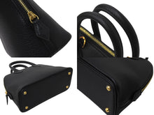 Load image into Gallery viewer, 新品未使用 HERMES エルメス ミニボリード1923 2WAY ハンドバッグ ショルダーバッグ W刻印 シェーブル ブラック ゴールド 中古 4c071152