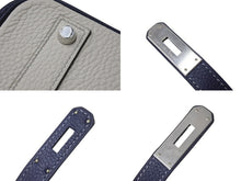 Load image into Gallery viewer, 極美品 SPO HERMES エルメス バーキン40 クレ ブルーニュイ トゴ 40cm C刻印 マットシルバー金具 ハンドバッグ 中古 4c071166