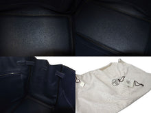 Load image into Gallery viewer, 極美品 SPO HERMES エルメス バーキン40 クレ ブルーニュイ トゴ 40cm C刻印 マットシルバー金具 ハンドバッグ 中古 4c071166