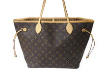 Load image into Gallery viewer, LOUIS VUITTON ルイヴィトン ネヴァーフルMM トートバッグ M40156 モノグラム ブラウン ゴールド金具 美品 中古 4c071219
