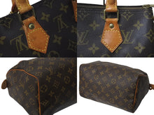 Load image into Gallery viewer, LOUIS VUITTON ルイヴィトン スピーディ25 ハンドバッグ M41109 モノグラム PVC レザー ゴールド金具 ブラウン 美品 中古 4c071223