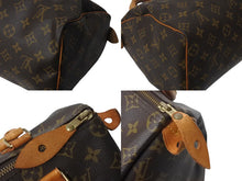 Load image into Gallery viewer, LOUIS VUITTON ルイヴィトン スピーディ25 ハンドバッグ M41109 モノグラム PVC レザー ゴールド金具 ブラウン 美品 中古 4c071223