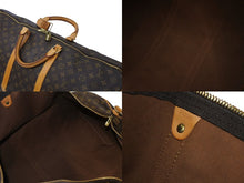画像をギャラリービューアに読み込む, LOUIS VUITTON ルイヴィトン キーポルバンドリエール60 ボストンバッグ M41412 モノグラムキャンバス ブラウン ゴールド金具 美品 中古 4c071247
