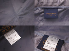 Load image into Gallery viewer, LOUIS VUITTON ルイヴィトン キャスケット キャップ LVミラー MP3116 シルバー サイズ60 美品 中古 4c071249