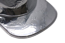 Load image into Gallery viewer, LOUIS VUITTON ルイヴィトン キャスケット キャップ LVミラー MP3116 シルバー サイズ60 美品 中古 4c071249