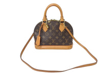 Load image into Gallery viewer, LOUIS VUITTON ルイヴィトン アルマBB ハンドバッグ M53152 ショルダー 2WAY モノグラムキャンバス PVC レザー 良品 中古 4c071250