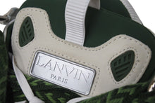 Load image into Gallery viewer, LANVIN curb sneaker ライバン カーブ スニーカー サイズ40 25cm グリーン ホワイト ポルトガル製 美品 中古 4c071260