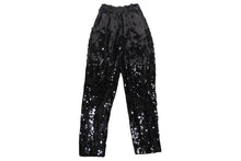 Load image into Gallery viewer, 極美品 ISABEL MARANT ÉTOILE イザベル マラン エトワール ティティアン スパンコール メッシュ テーパードパンツ 中古 4c071334