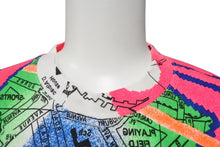 Load image into Gallery viewer, Christian Dior クリスチャンディオール 半袖Tシャツ 地図 マップ 1H12055026 フランス製 コットン マルチカラー 38 美品 中古 4c071391