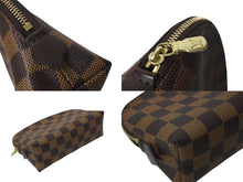 Load image into Gallery viewer, LOUIS VUITTON ルイ ヴィトン ポシェット ダミ キャンバス/レザー エベヌ レディース N47516 美品 中古 4c071439