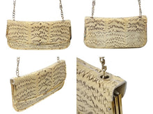 Load image into Gallery viewer, Dolce&Gabbana ドルチェアンドガッバーナ ワンショルダーバッグ クロコ調 レザー イエロー ゴールド金具 美品 中古 4c071448